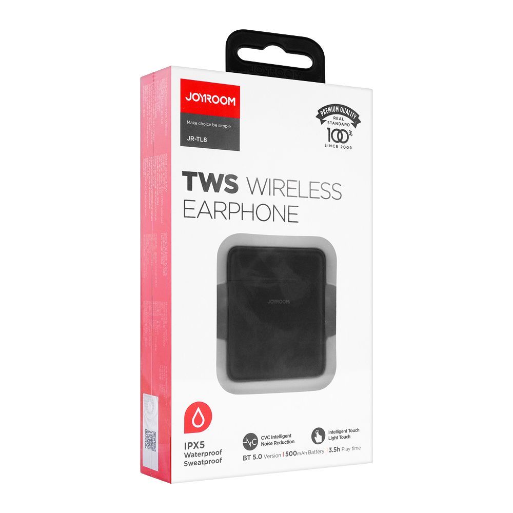 Purchase Joyroom IPX5 Waterproof TWS Wireless Earphone Black JR