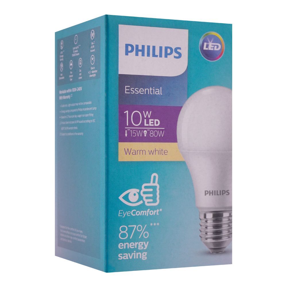 Hoopvol Is aan het huilen Monumentaal Order Philips Essential LED Bulb, 10W, E27, Warm White Online at Special  Price in Pakistan - Naheed.pk