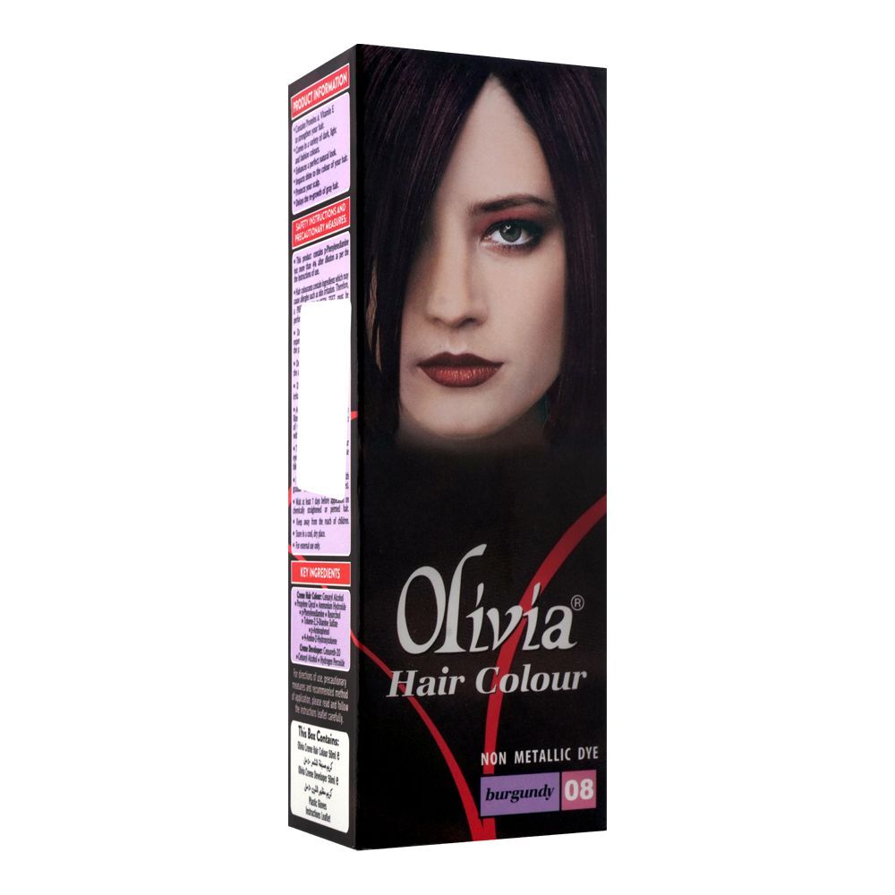 Buy Olivia Hair Colour, 08 Burgundy Online at Special Price in Pakistan -  