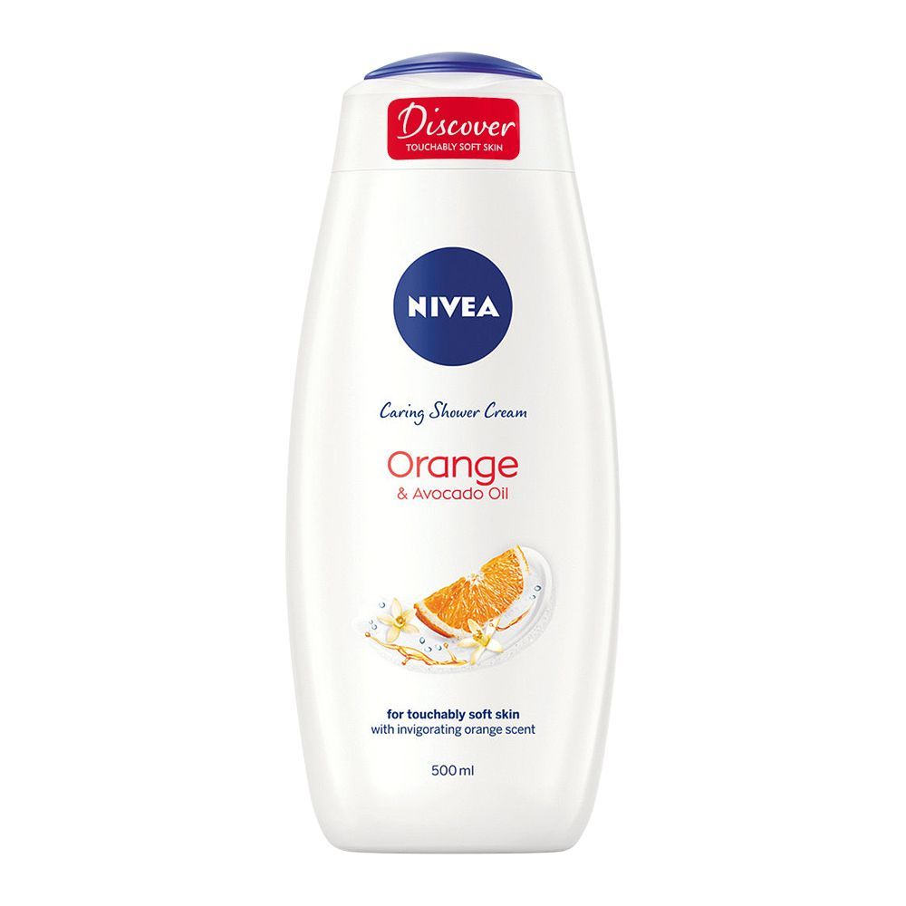 Purchase Nivea Orange & Avocado Oil Caring Shower Cream, 500ml Online