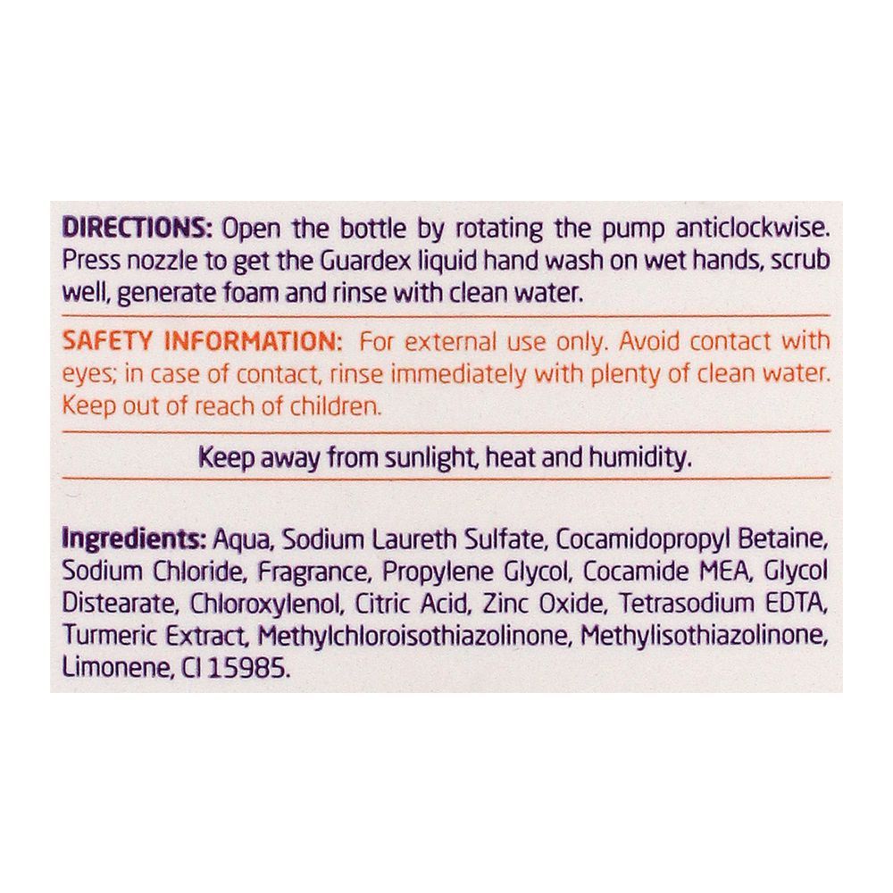 Purchase Guardex Awakening Sanitising Hand Wash, 200ml Online at ...