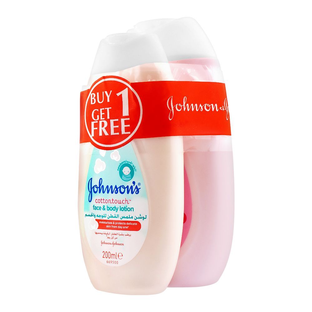 Buy Johnson's Baby Soft Lotion 300ml + FREE Cottontouch Face & Body ...