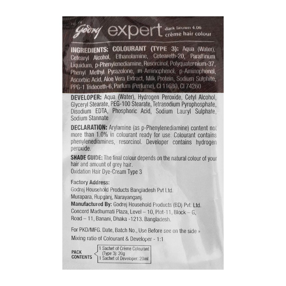 Purchase Godrej Expert Rich Creme Hair Colour, Dark Brown Online at Special  Price in Pakistan 