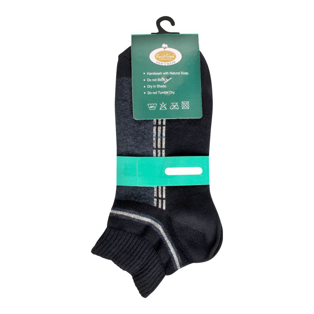 Purchase Knit Line Mens Cotton Socks, TR-Blue Online at Special Price ...