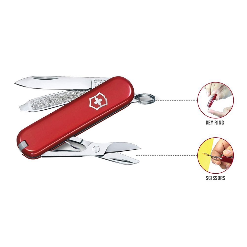 Buy Victorinox Classic Sd Red Trans, 0.6223.T Online At Special Price ...