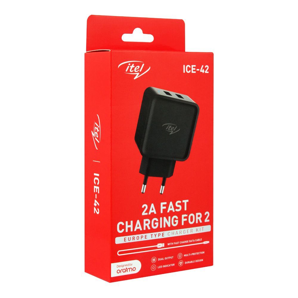Buy Itel 2A Fast Charging Black, ICE42 Online at Best Price in