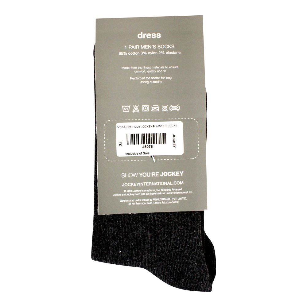 Purchase Jockey Men's Winter Socks, Grey, MC7AJ028N Online at Best ...