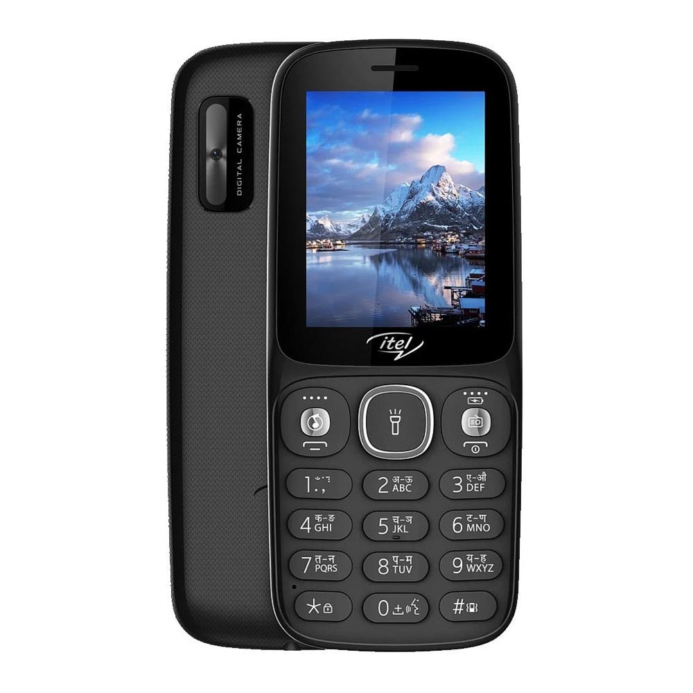 Buy Itel IT5026 Mobile Phone, Black Online at Best Price in Pakistan ...