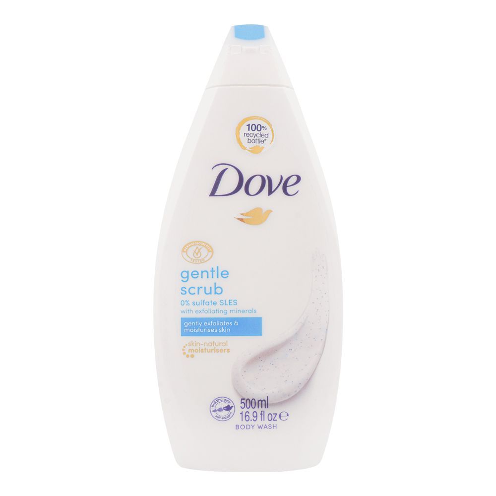 Purchase Dove Gentle Scrub Exfoliating Minerals Body Wash, 0% Sulfate ...