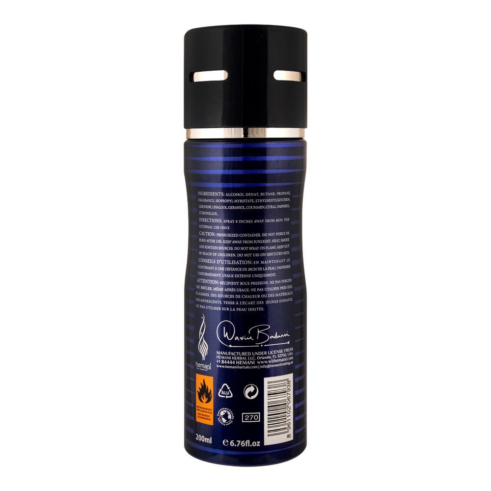 Buy Hemani Wasim Badami Impetus Deodorant Body Spray, For Men, 200ml Online at Special Price in Pakistan - Naheed.pk