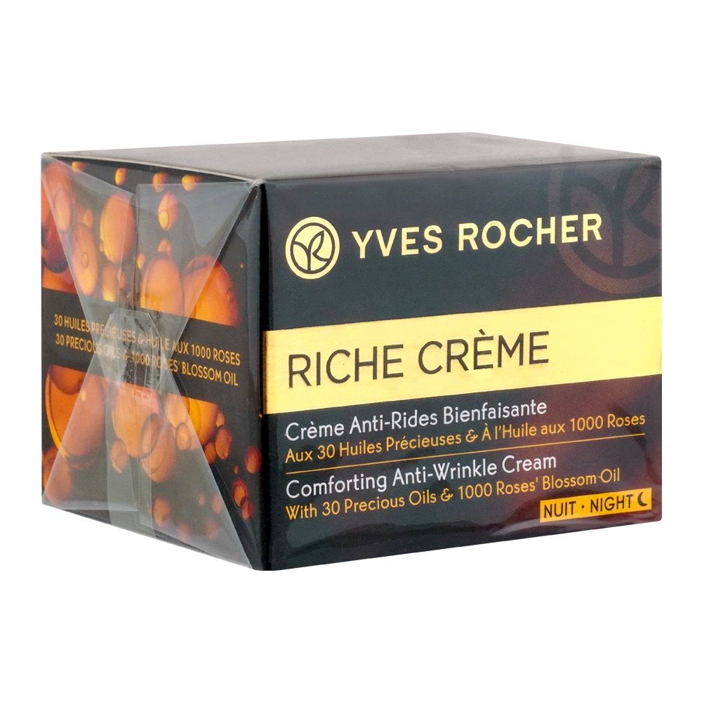 Purchase Yves Rocher Riche Creme Comforting Anti-Wrinkle Night Cream ...