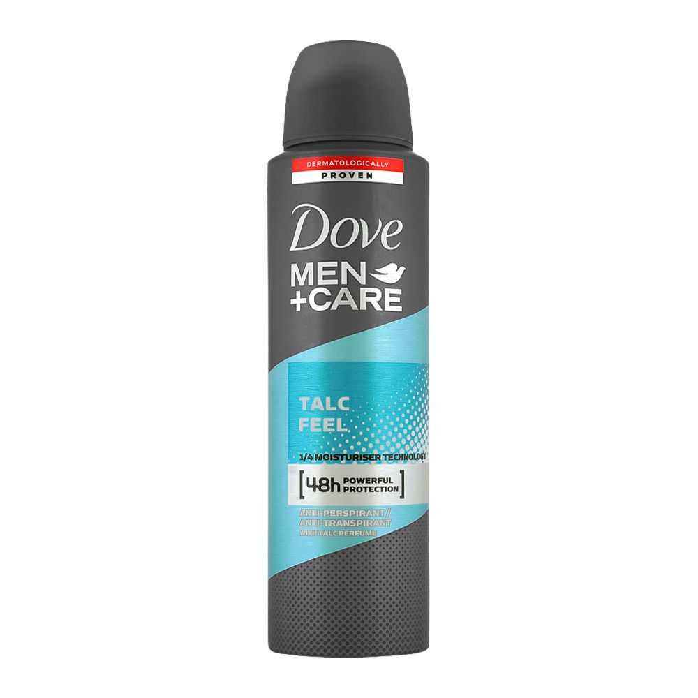 Buy Dove Men + Care Talc Feel Anti-Prespirant Deodorant Spray, 150ml ...