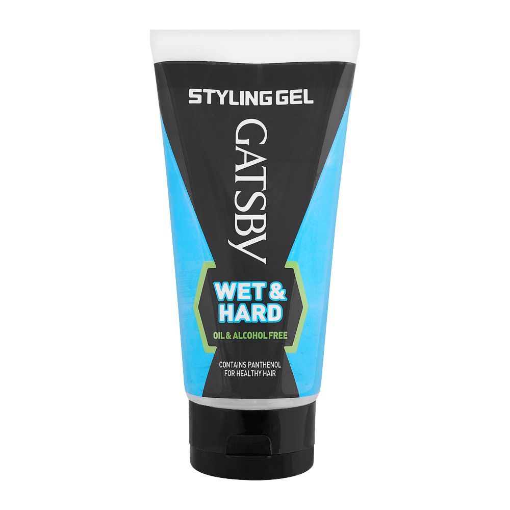Buy Gatsby Wet & Hard Hair Styling Gel, Oil & Alcohol Free, 150ml Online at  Best Price in Pakistan 
