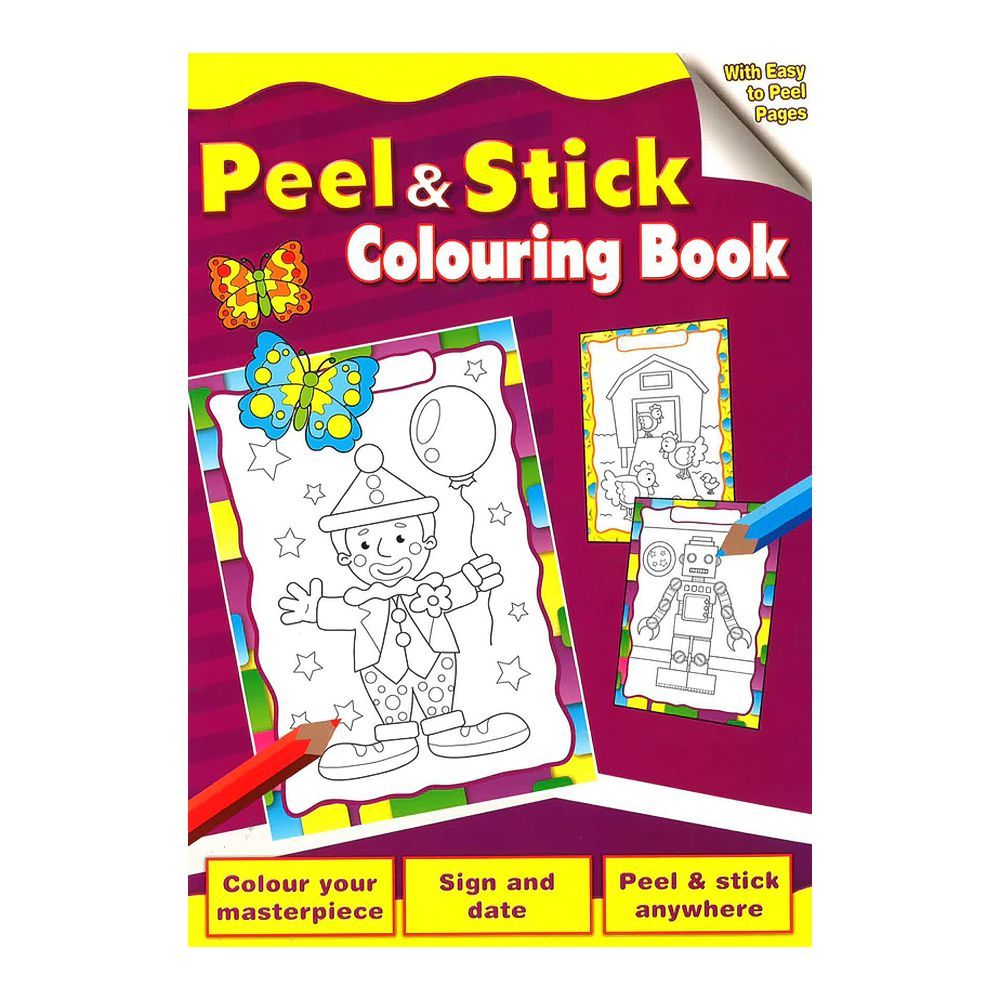 Buy Peel & Stick Colouring Book Online at Best Price in Pakistan ...