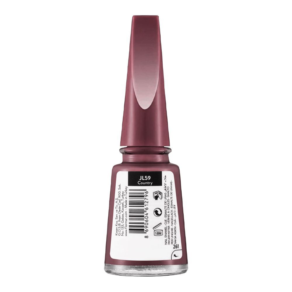 Purchase Flormar Jelly Look Nail Enamel, JL59, Country, 11ml Online at ...