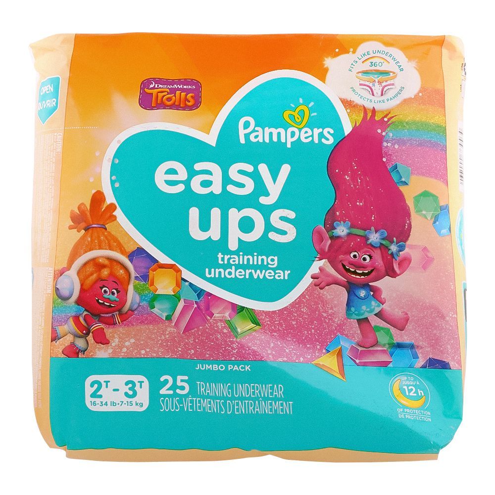 Order Pampers Easy Ups Boys Training Underwear, 2T-3T 7-15 KG, 25-Pack  Online at Best Price in Pakistan 