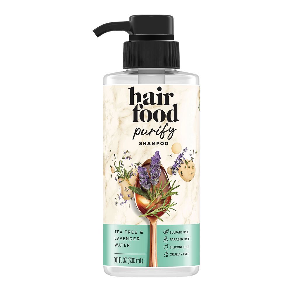 Buy Hair Food Tea Tree & Lavender Water Purify Water Shampoo, 300ml ...