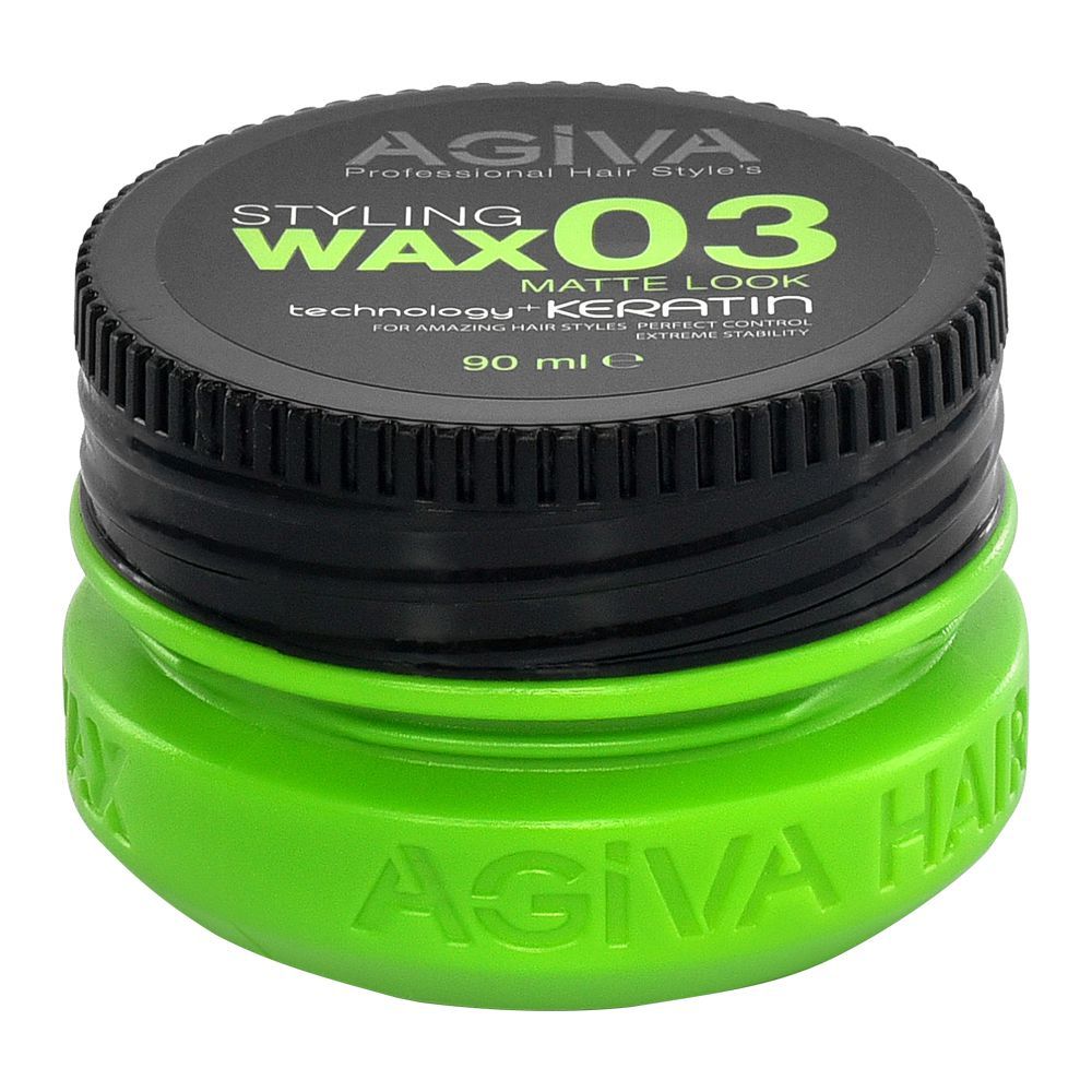 Order Agiva Professional Hair Style's Styling Wax 03 Matte Look,  Technology+Keratin For Amazing Hair Styles, Perfect Control, Extreme  Stability, 90ml Online at Special Price in Pakistan 
