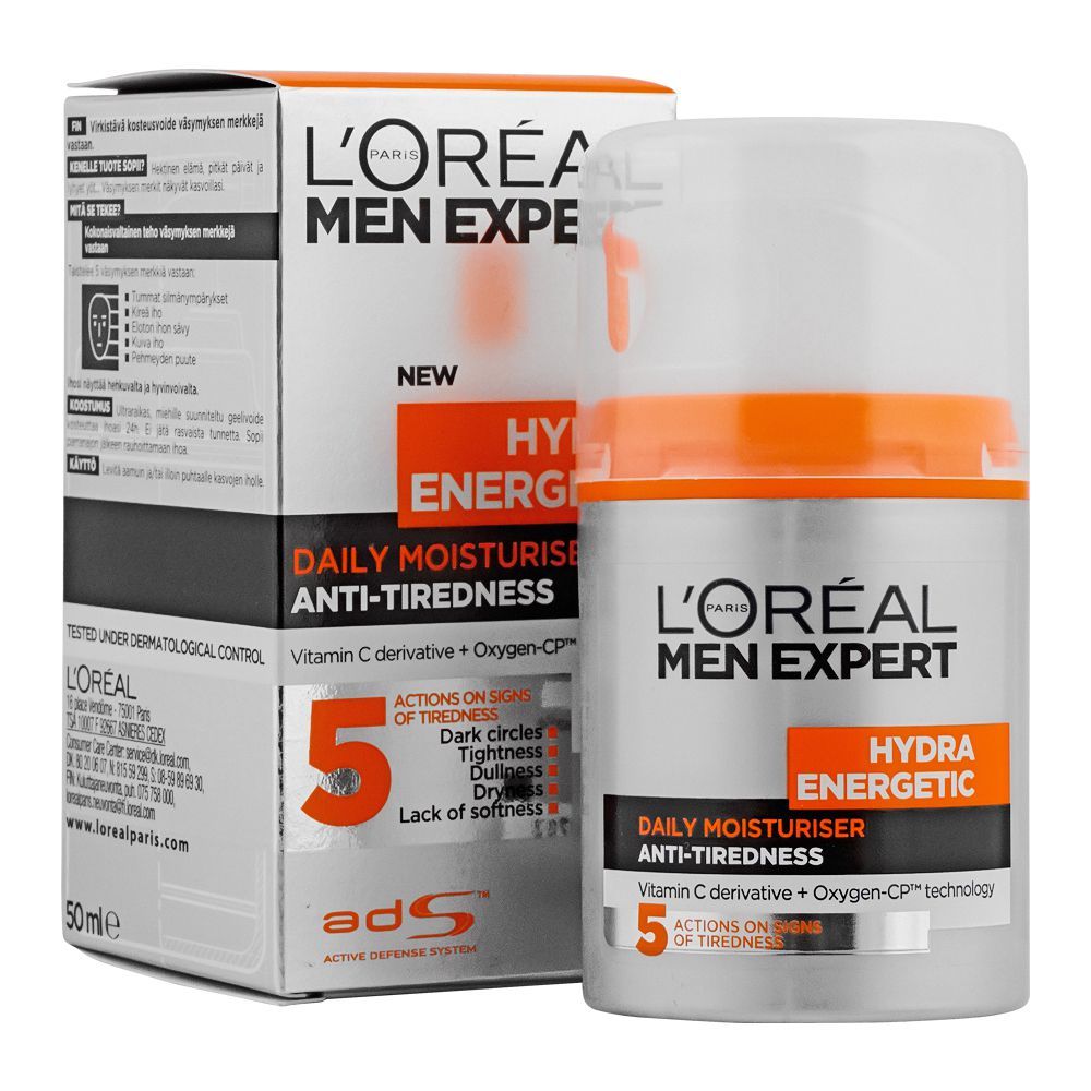 Order L'oreal Paris Men Expert New Hydra Energetic Anti-tiredness Daily 