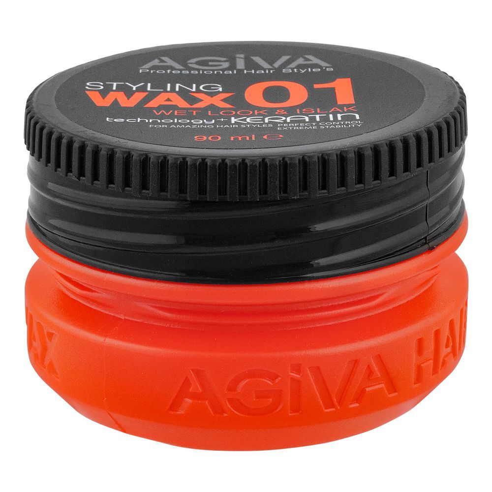 Purchase Agiva Professional Wet Look 01 Hair Styling Wax, Technology +  Keratin, 90ml Online at Special Price in Pakistan 
