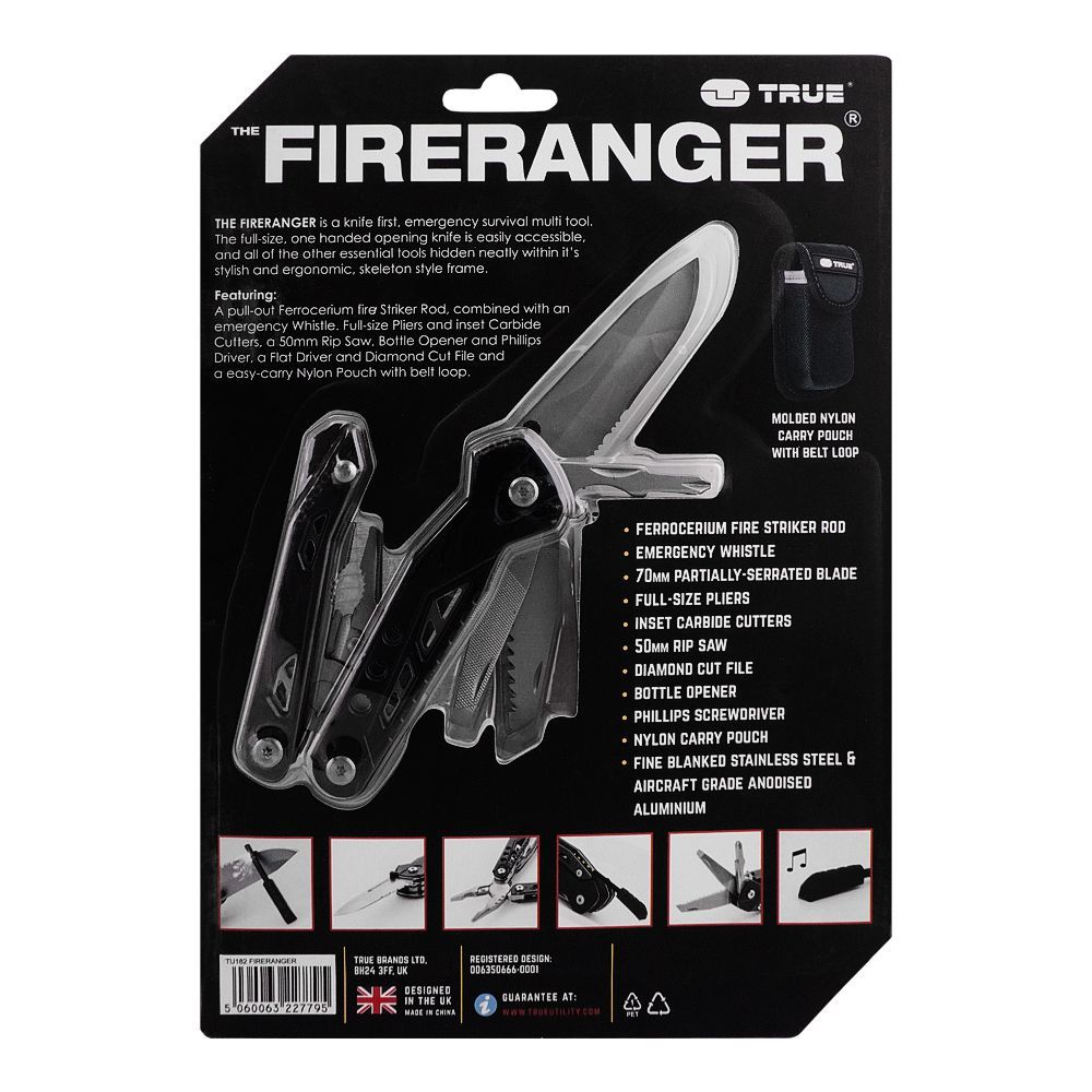 Order True Utility Fireranger The Outdoor Survival Multi Tool Kit, TU182K  Online at Best Price in Pakistan 