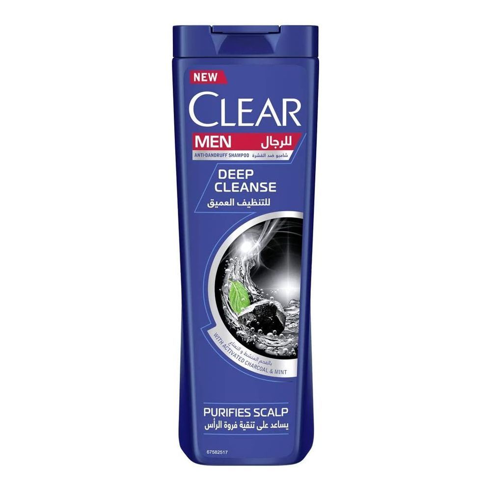 Order Clear Men Deep Cleanse Anti-Dandruff Shampoo, Purifies Scalp ...