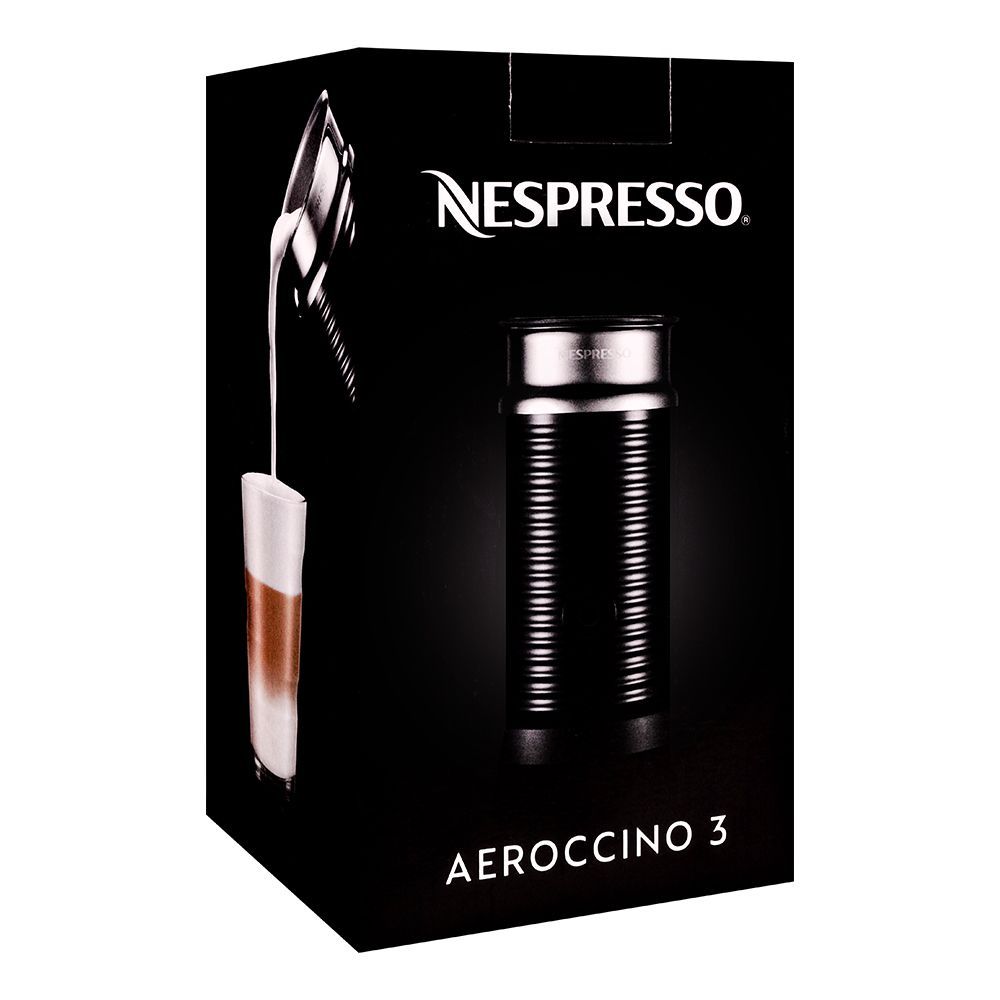 NESPRESSO AEROCCINO 3 Milk Heater & Frother Choose Black, Red Or Cream  QUICKPOST