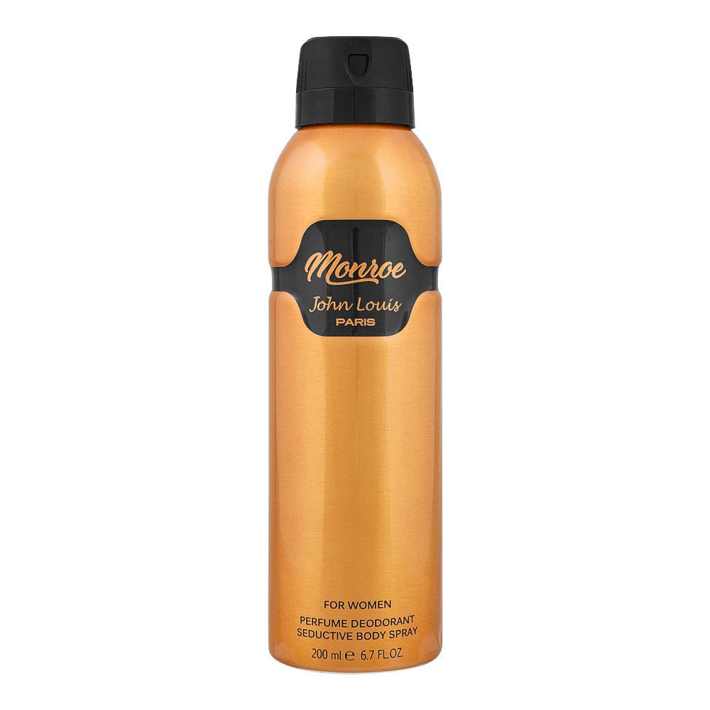 Buy John Louis Monroe Perfumed Deodorant Body Spray, For Women, 200ml  Online at Best Price in Pakistan 