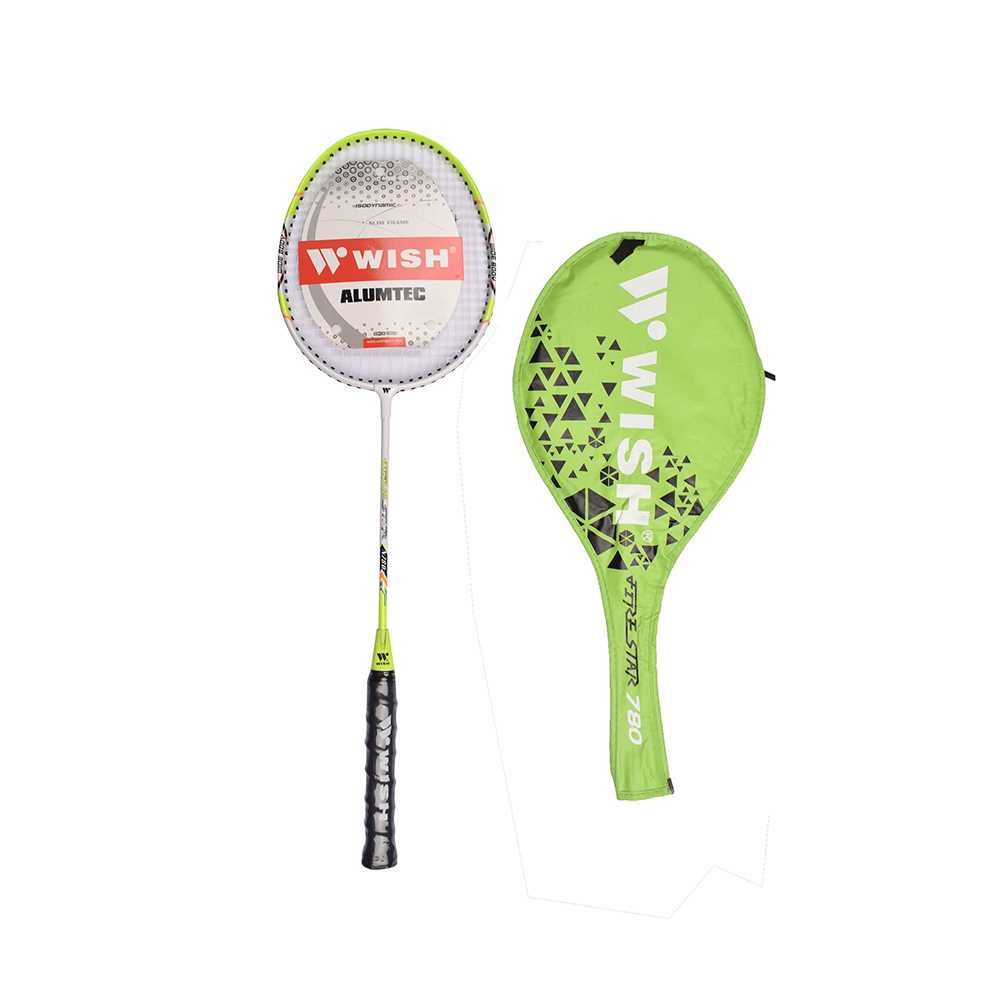 Purchase Wish Alumtec 780 Badminton Racket, Green/White, 022474 Online at Best Price in Pakistan