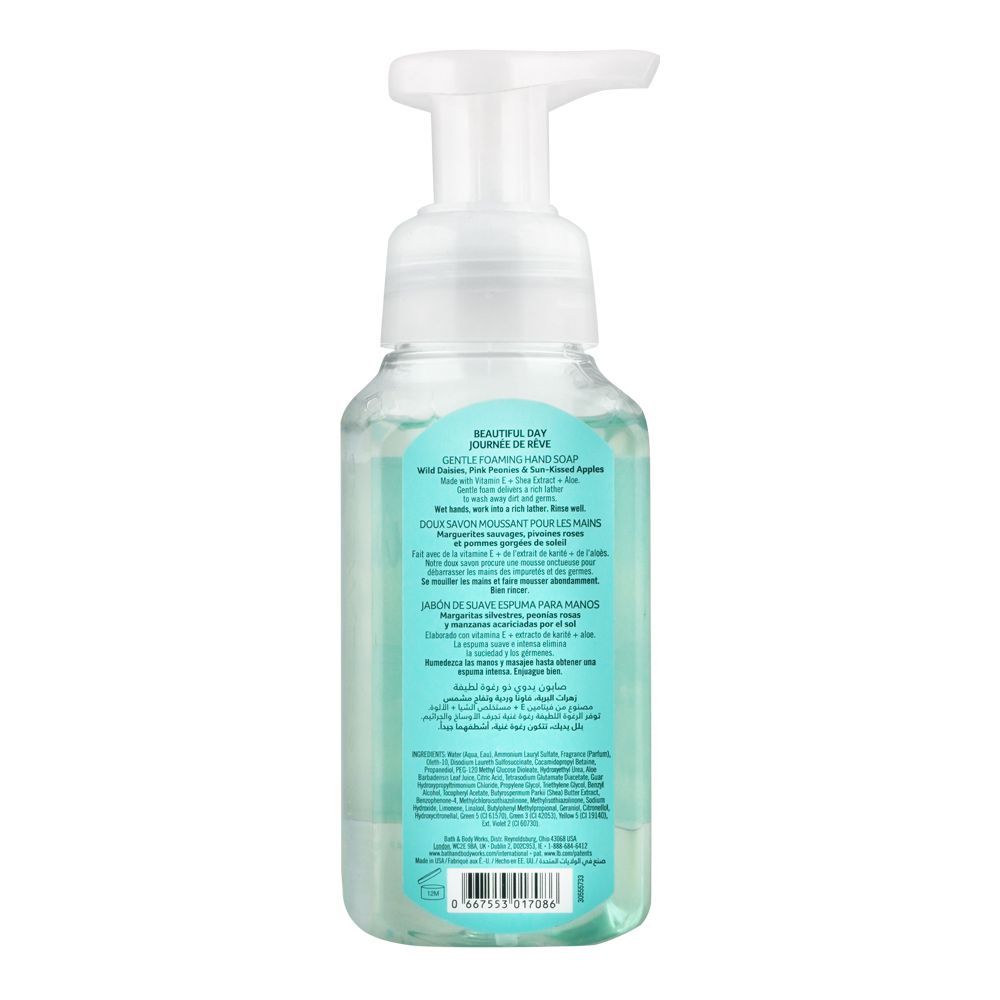 Order Bath & Body Works Beautiful Day Gentle Foaming Hand Soap, 259ml ...