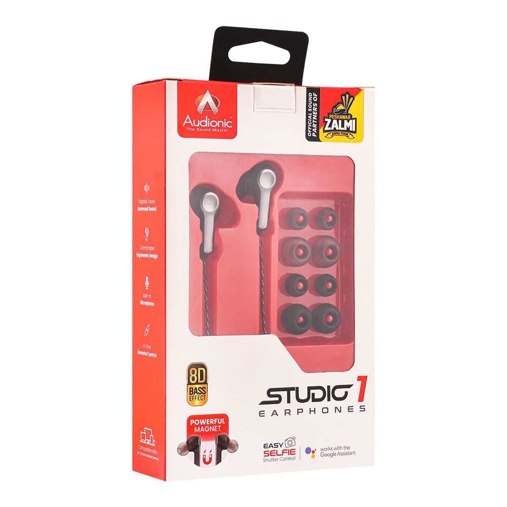 Buy Audionic Studio 1 Powerful Magnet Earphones Online at Best