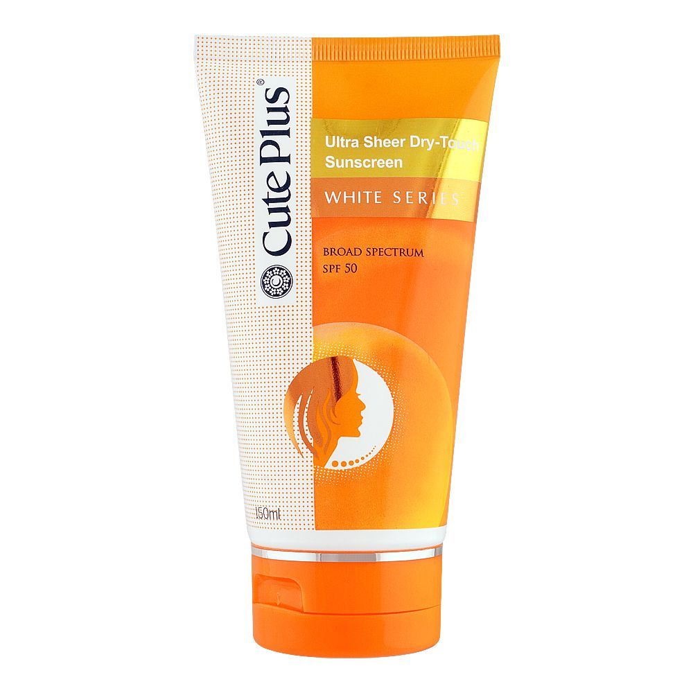 Order Cute Plus White Series Ultra Sheer Dry-Touch Sunscreen, SPF50, 150ml  Online at Special Price in Pakistan 