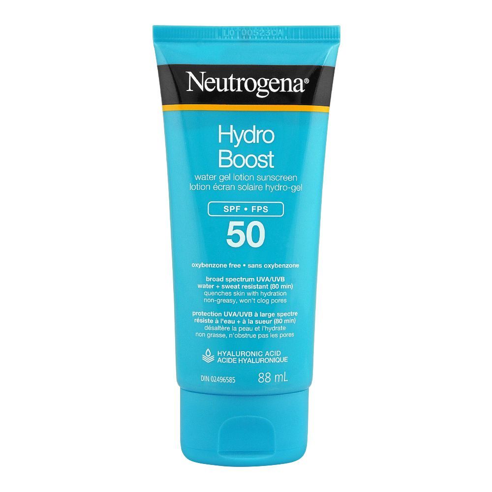 Buy Neutrogena Hydro Boost Water Gel Sunscreen Lotion SPF-50, 88ml ...