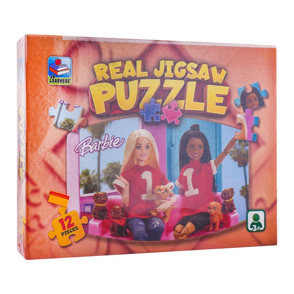 Order Jr. Learners Real Jigsaw Puzzle Barbie, For 3+ Years, 416