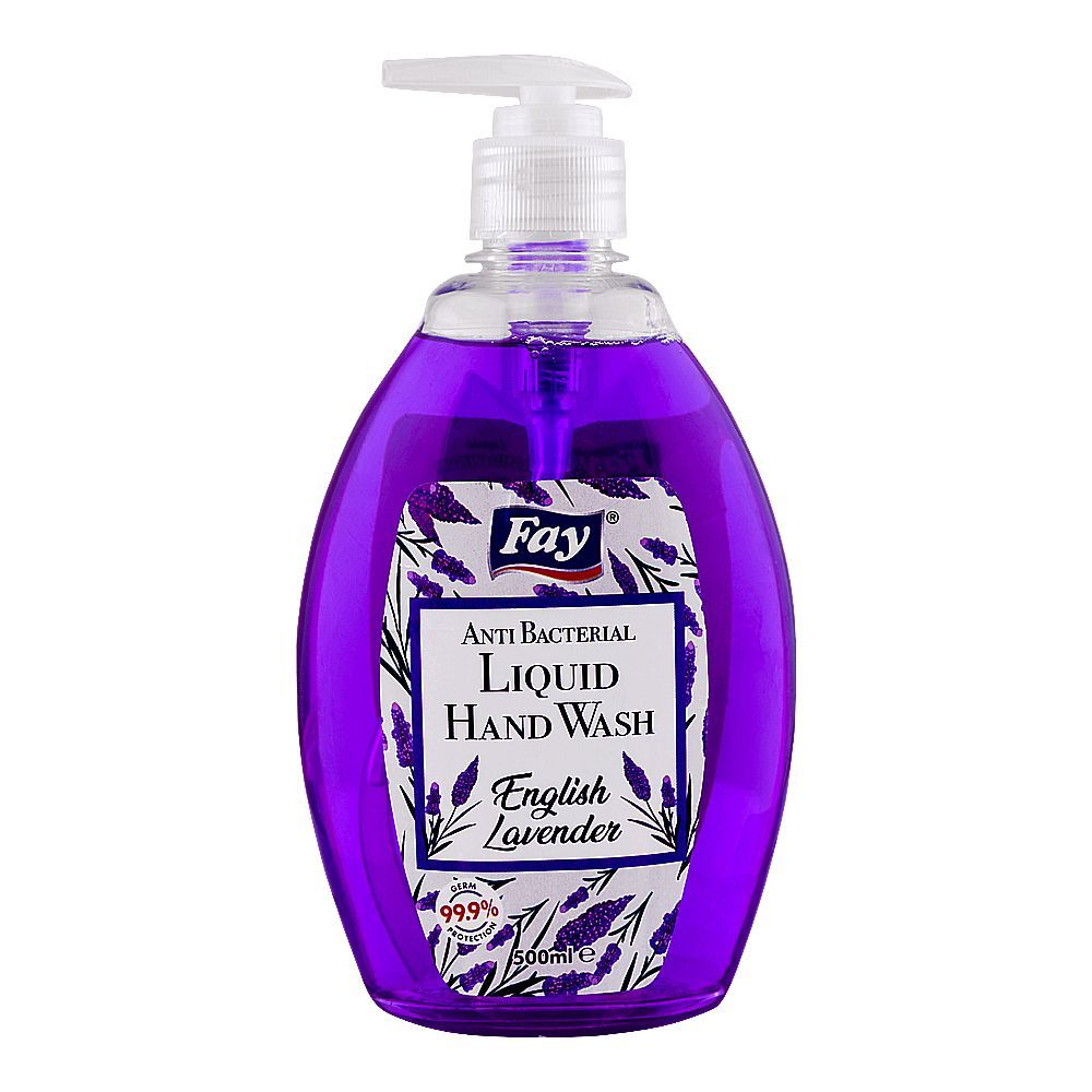 Purchase Fay English Lavender Anti-Bacterial Liquid Hand Wash, 500ml ...