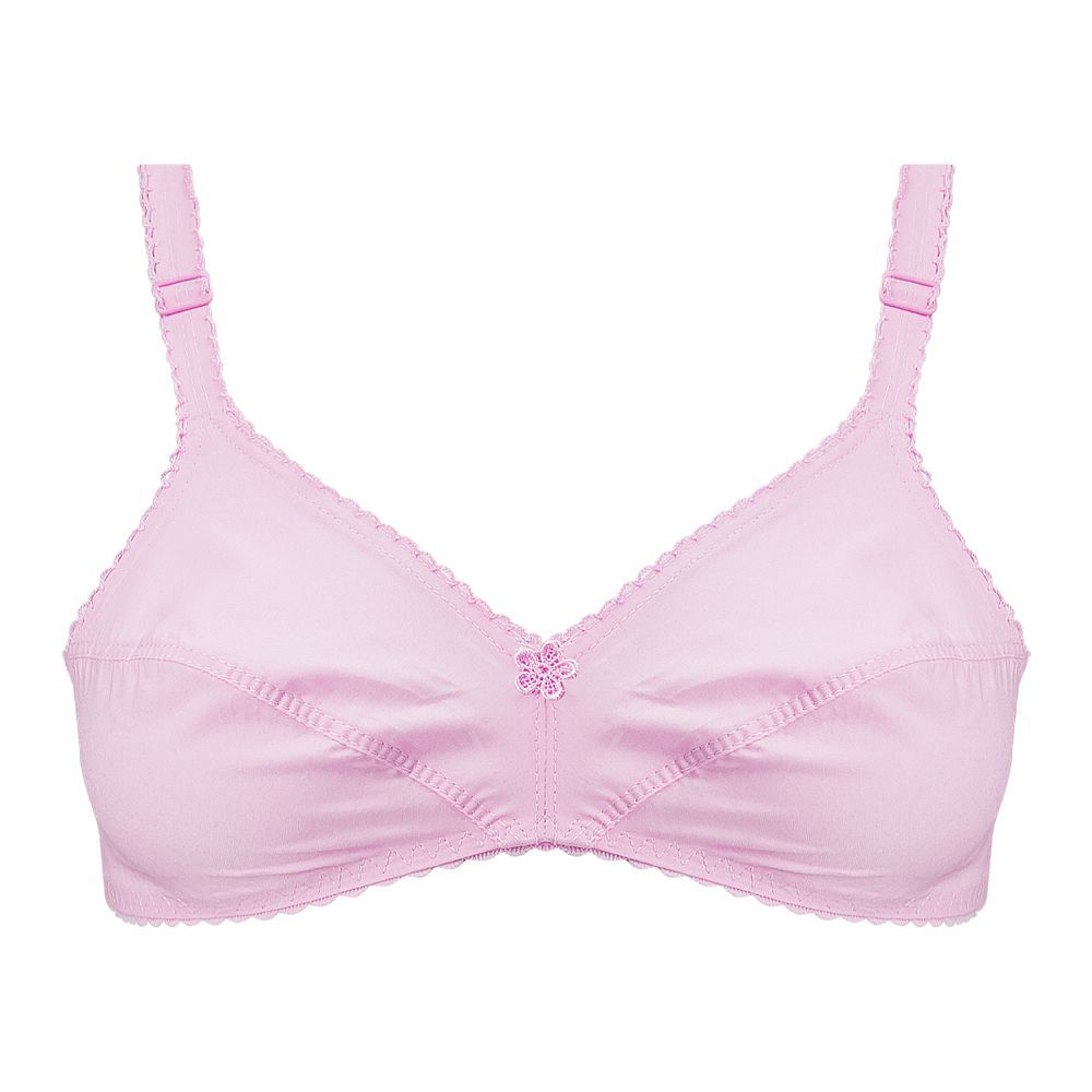 Purchase BeBelle Basic Cotton Bra, Orchid Pink B Cup, 1554 Online at ...