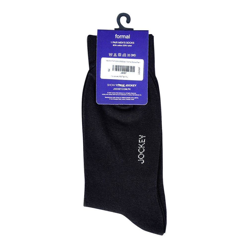 Order Jockey Socks Dress Plain, For Men, Black, MAKSKPNFKNNN-999 Online ...