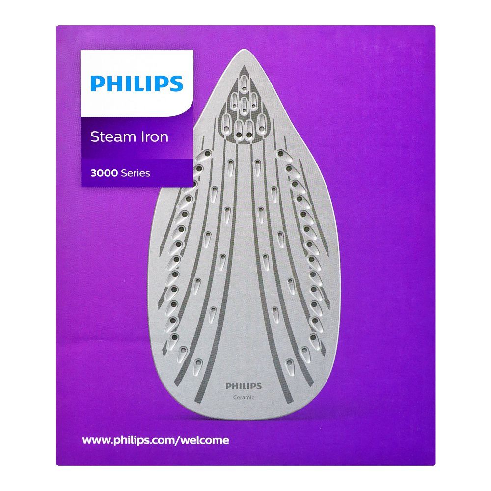 Purchase Philips 3000 Series Steam 2000W, Price Iron, Pakistan Special Online in DST3010/30 at