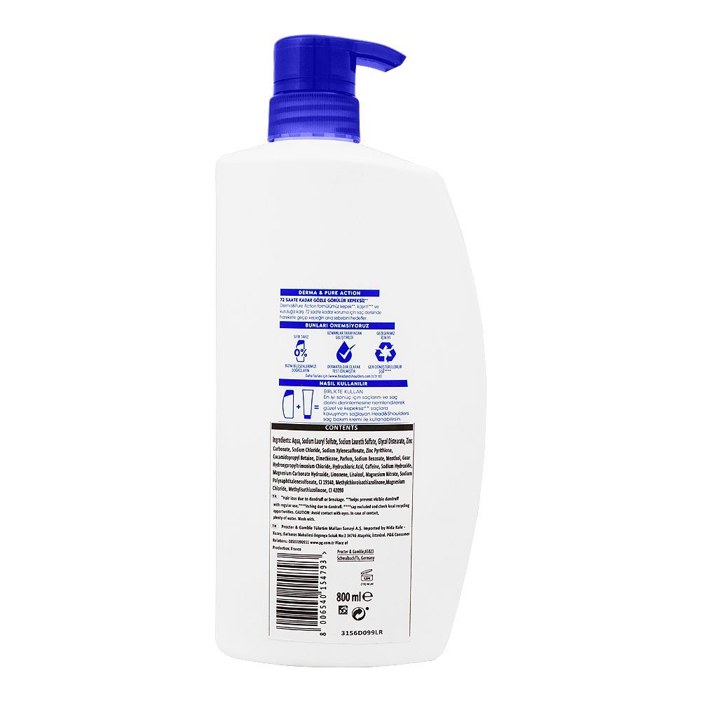 Purchase Head & Shoulders Anti-Hair Loss Dandruff-Free Shampoo, 800ml ...