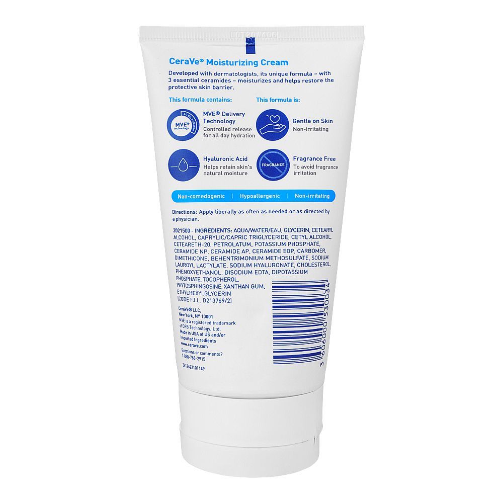 Order CeraVe Moisturizing Cream Normal To Dry Skin, With 3 Essential ...