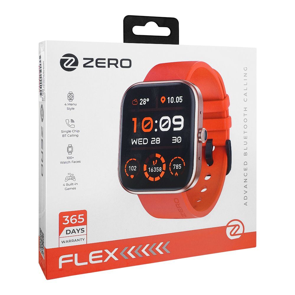 Order Zero Flex Advanced Bluetooth Calling, Gold+Red Strap, DIY Watch ...