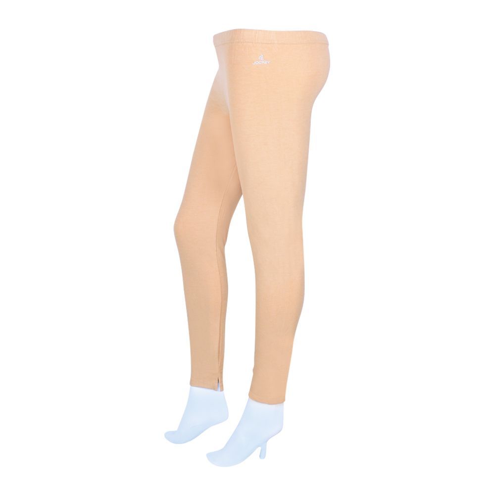 Buy Women's Soft Touch Microfiber Elastane Stretch Fleece Fabric Leggings  With Staywarm Technology - Light Bright White 2541 | Jockey India