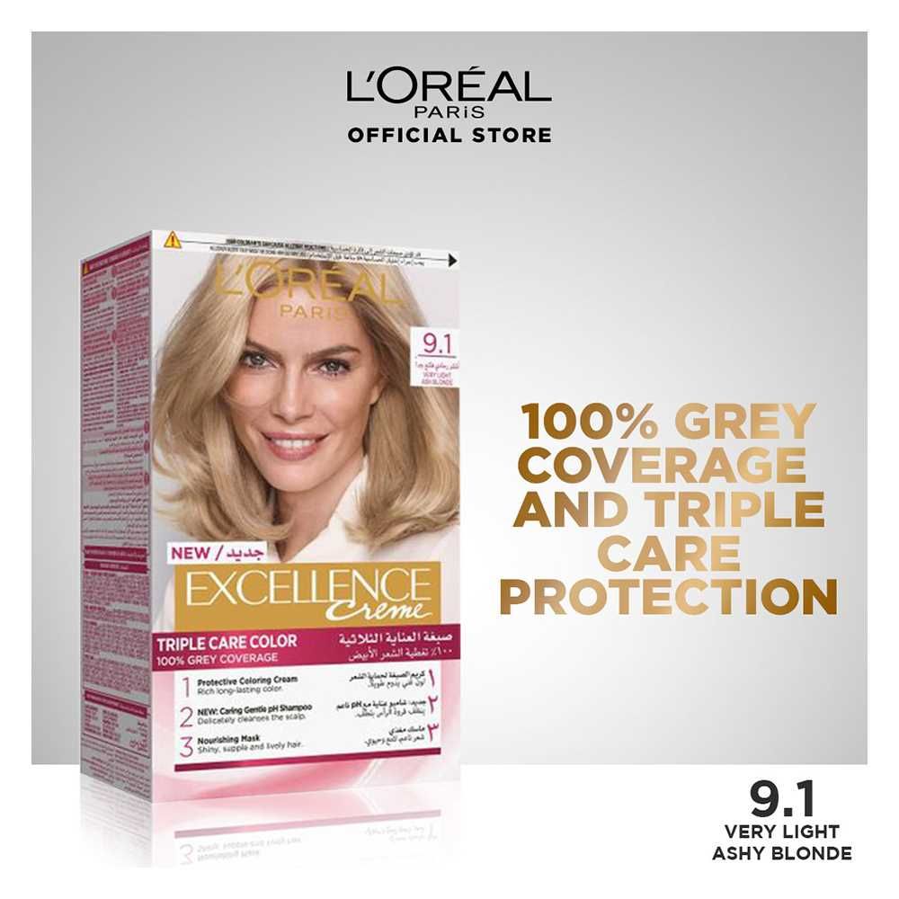 Thuốc nhuộm tóc Loreal Excellence Creme - Chính hãng L'oréal, giá rẻ