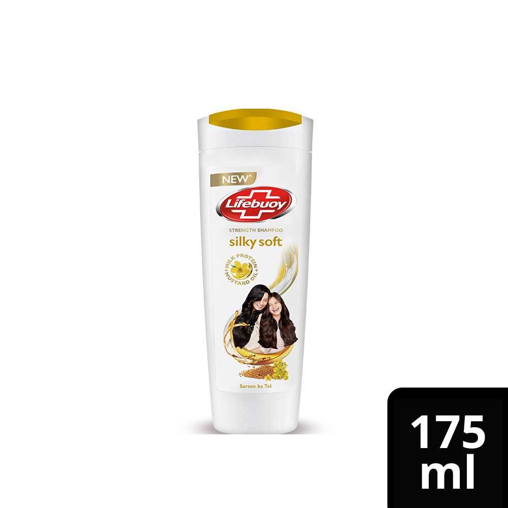 Order Lifebuoy Silky Soft Milk Protein + Mustard Oil Strength Shampoo,  175ml Online at Special Price in Pakistan 