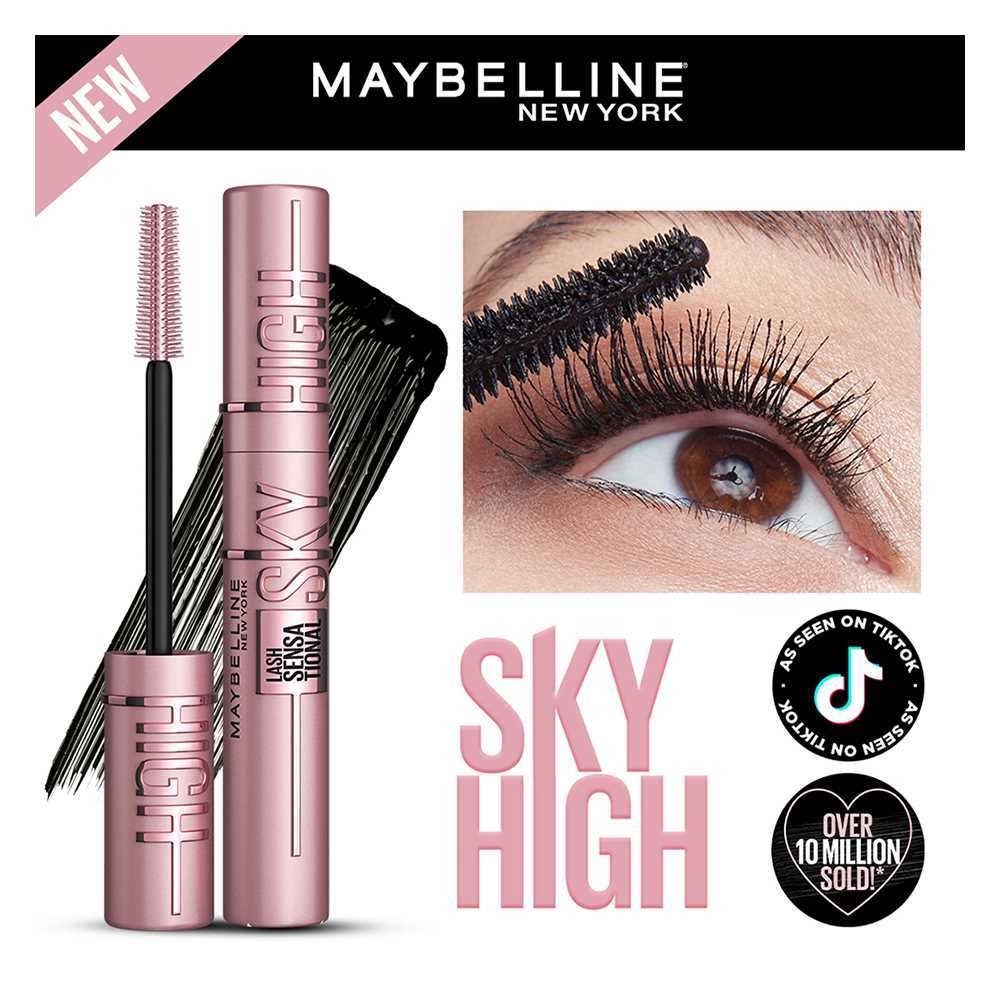 Purchase Maybelline Lash Sensational Sky High Waterproof Mascara, 02, Very  Black, 6ml Online at Best Price in Pakistan | Mascara