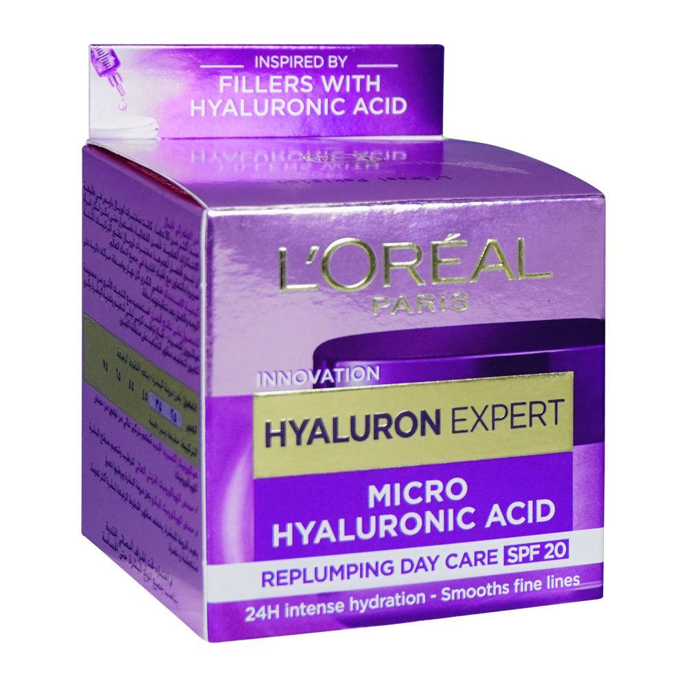 L'oréal Paris Hyaluronic Acid Replumping Cream 50ml