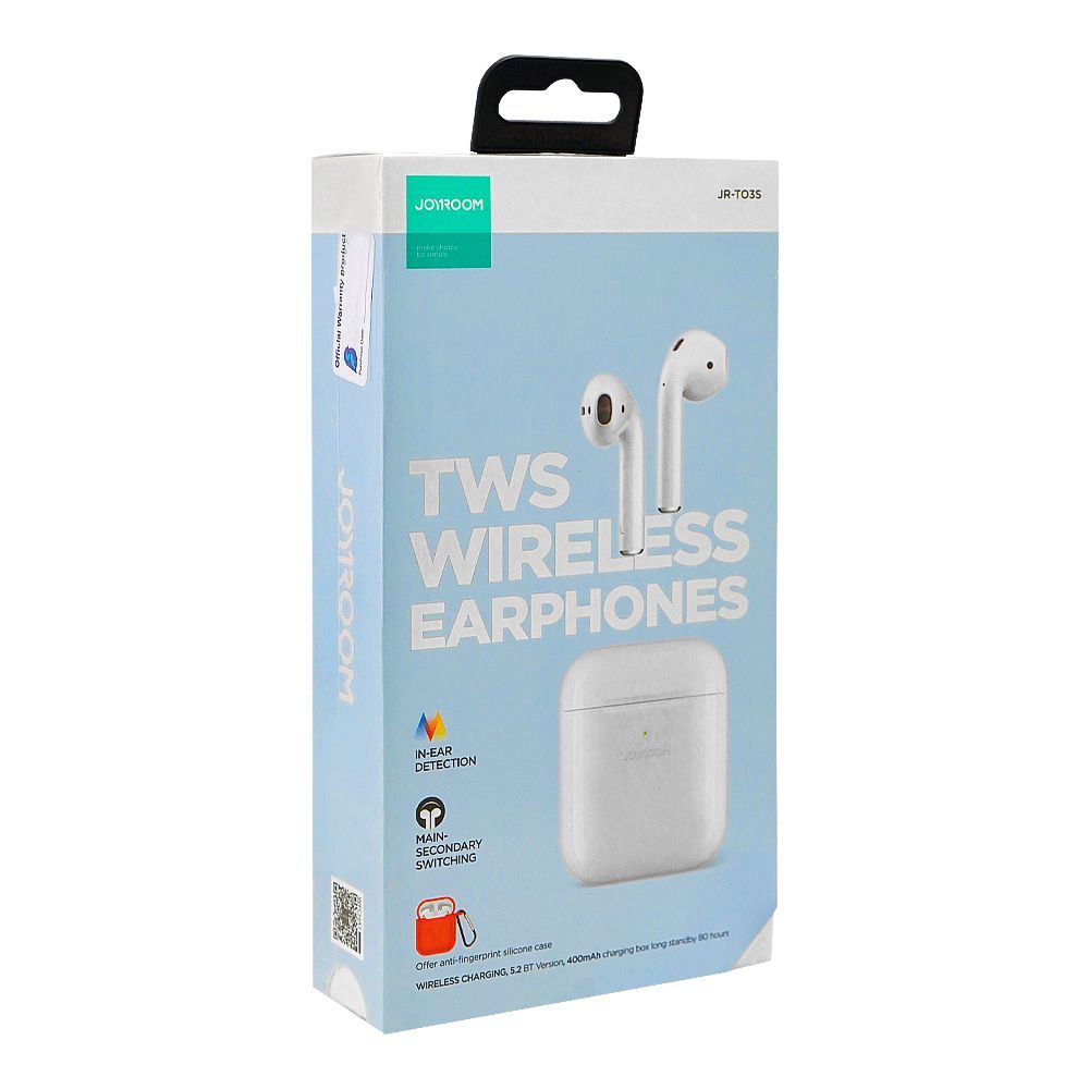 Purchase Joyroom TWS Wireless Earphone, White, JR-T03S Air Online at ...