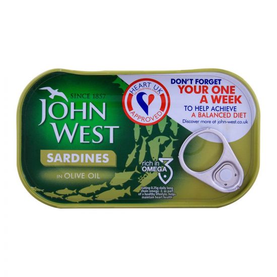 Buy John West Sardines In Olive Oil 120g Online at Special Price in