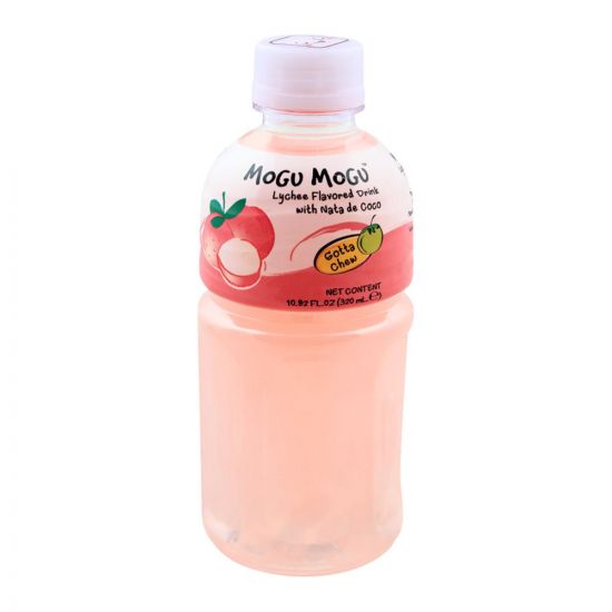 Purchase Mogu Mogu Lychee Flavored Drink, With Nata De Coco, 320ml ...