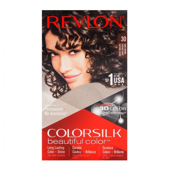 Order Revlon Colorsilk Dark Brown Hair Color 30 Online at 